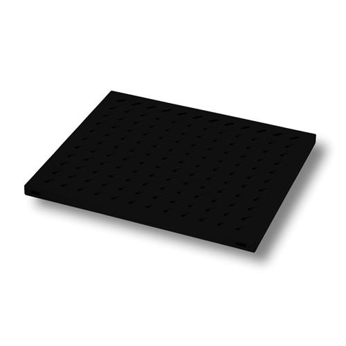 Mensola per rack 19'' 530 mm Nera 4 punti