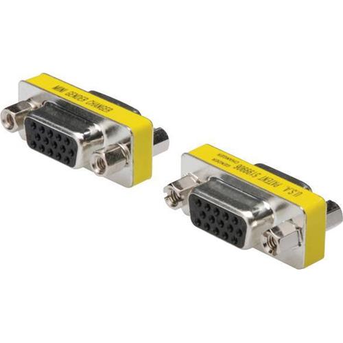Mini Gender Changer VGA DB 15 poli HD F/F