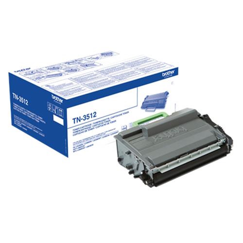 BROTHER TN-3512 TONER NERO 12.000 PAGINE PER HL-L6300DW, HL-L6400DW, HL-L6400DWT, DCP-L6600DW, MFC-L6900DW MFC-L6900DWT