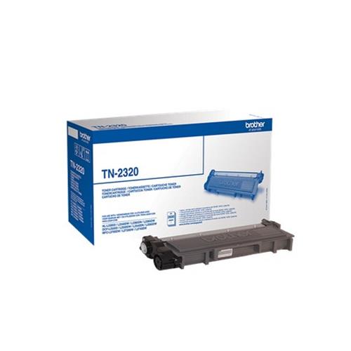 BROTHER TN-2320 TONER NERO PER HL-L2300D/2340DW/2360DN/2365DW/DCP-L2500D/2540DN MFC-L2740DW GARANZIA ITALIA (TN-2320)