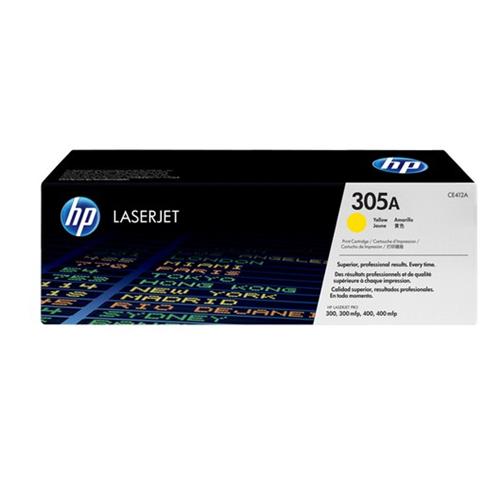 HP 305A TONER GIALLO PER LASERJET PRO 300 COLOR M351A- PRO 400 COLOR M451NW/M451DN/M451DW/COLOR LASERJET M475DN-M475DW/COLOR LASERJET PRO M375NW GARANZIA ITALIA (CE412A)