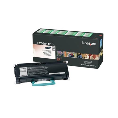LEXMARK E260A11E TONER NERO PER E 260-360-460 3.500 PAG
