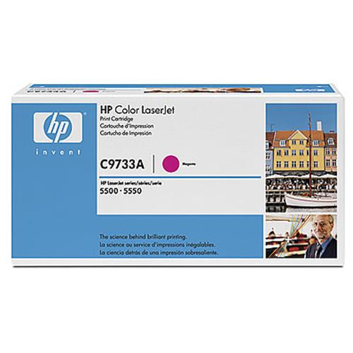 HP C9733A TONER MAGENTA PER LASERJET 5550DTN-5550DN-5550N-5550 GARANZIA