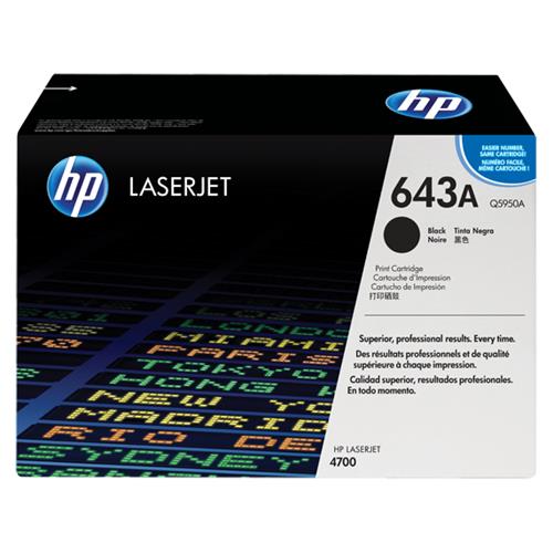HP Q5950A TONER NERO PER CLJ4700 GARANZIA ITALIA (Q5950A)