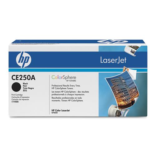 HP CE250A TONER NERO PER COLOR LASERJET CP3525 COLOR LASERJET CM3530