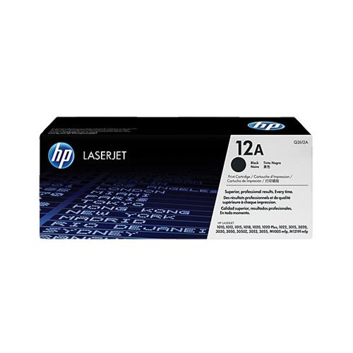 HP 12A TONER NERO PER LASERJET SERIE 1010/1012/1015 GARANZIA ITALIA (Q2612A)