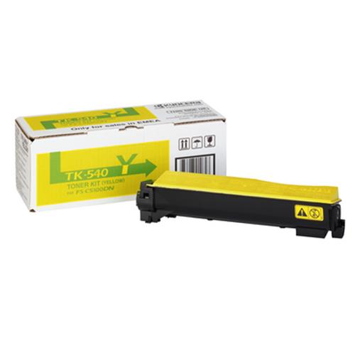KYOCERA TK-540Y TONER GIALLO PER FS-C5100DN 4.000 PAGINE