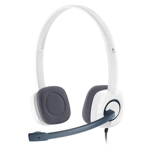 LOGITECH H150 COCONUT CUFFIA STEREO CON MICROFONO COLORE BIANCO