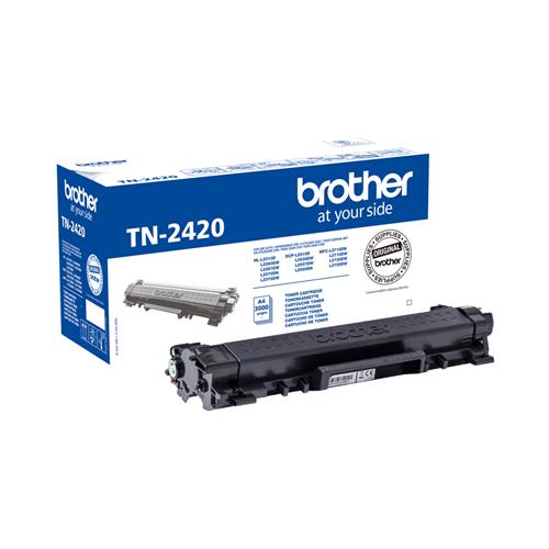 BROTHER TN-2420 TONER NERO PER HLL2310/DCPL2550/MFCL2710/MFCL2750 3.000 PAGINE