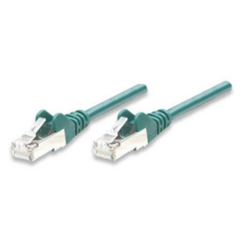 Cavo di rete Patch in Rame Schermato Cat. 5e Verde F/UTP 5 mt