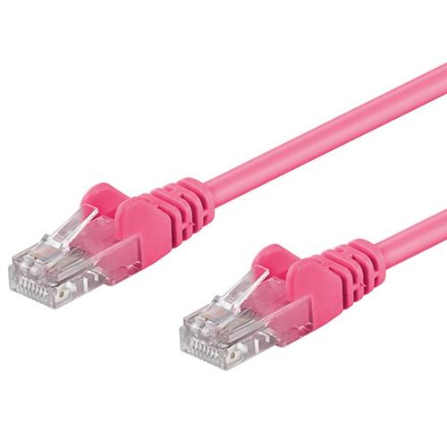 Cavo di rete Patch CCA Cat. 6 Rosa UTP 2 m