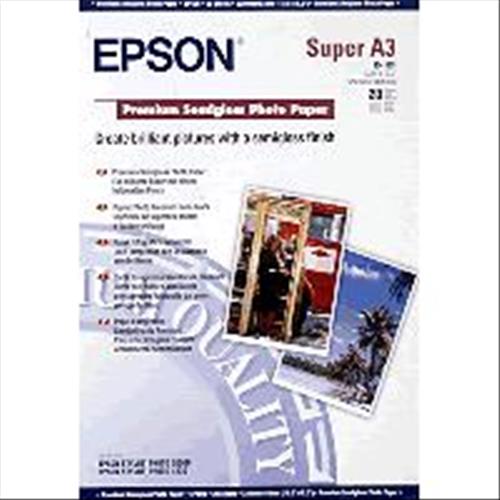 EPSON C13S041328 CARTA FOTOGRAFICA SEMI LUCIDA FORMATO A3+ 251 GR/M2 CONF 20 FOGLI