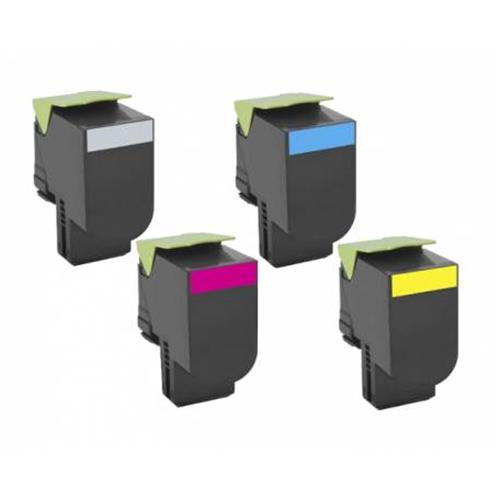 Yellow Compatibile Lexmark CS/CX317,417,517-2.3K #71B20Y0