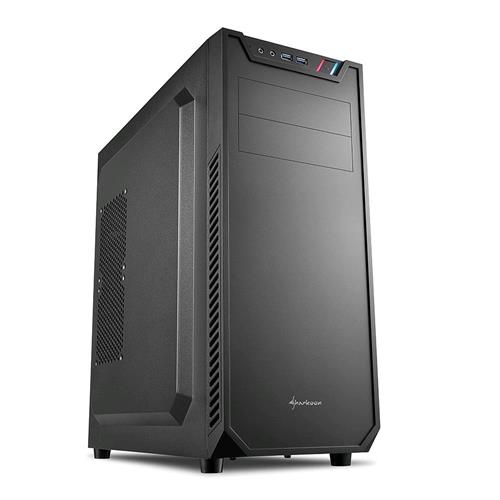 SHARKOON VS7 CASE MIDI TOWER ATX MINI-ITX MICRO-ATX ATX 2xUSB 3.0 2xVENTOLE 120MM BLACK