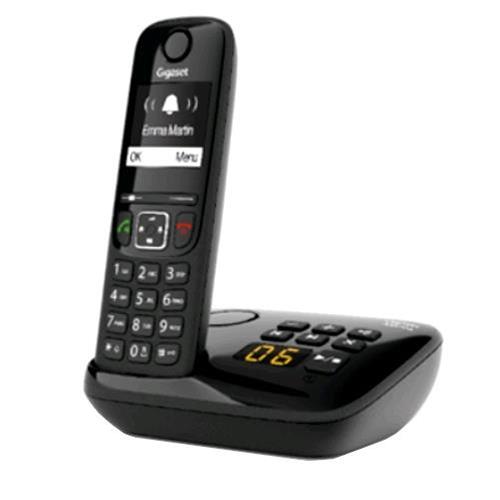 GIGASET AS690A CORDLESS DECT CON SEGRETERIA BLACK