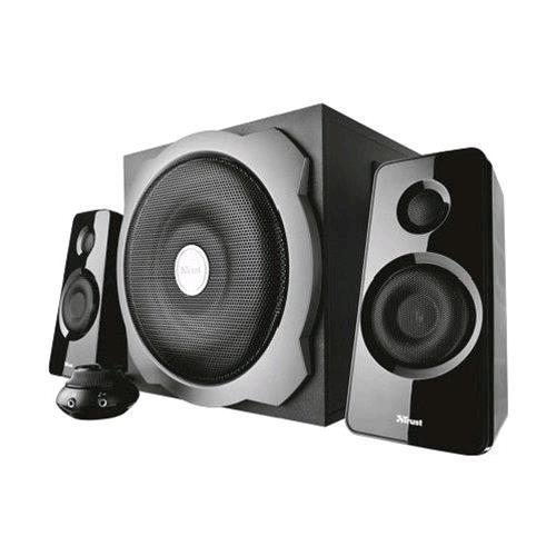 TRUST 19019 SET ALTOPARLANTI 2.1 POTENZA TOT 60W RMS CON SUBWOOFER COLORE NERO