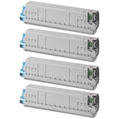 Yellow Rigenerate OKI C834nw/C834dnw /C844dnw-10K#46861305