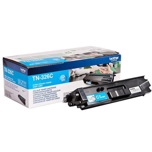 BROTHER TN-326C TONER CIANO PER HL-L8350CDW 3.500 PAG. GARANZIA ITALIA