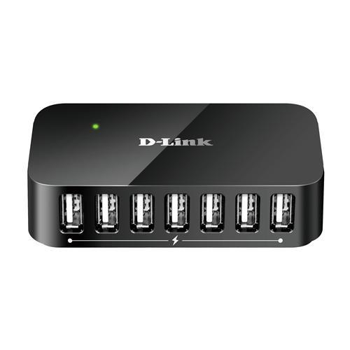 D-LINK DUB-H7 HUB A 7 PORTE USB 2.0 COLORE NERO