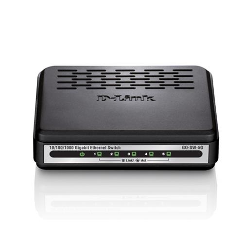 D-LINK GO-SW-5G SWITCH 5 LAN RJ-45 10/100/1000Mbps