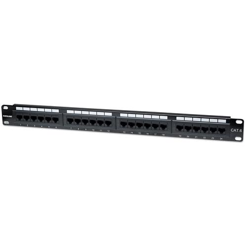 Pannello Patch UTP 24 posti RJ45 cat. 6