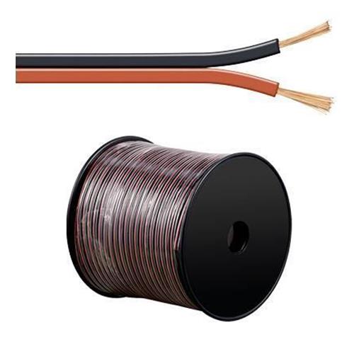 Cavo Audio per diffusori acustici Nero/rosso 1,5 mm² matassa 100mt
