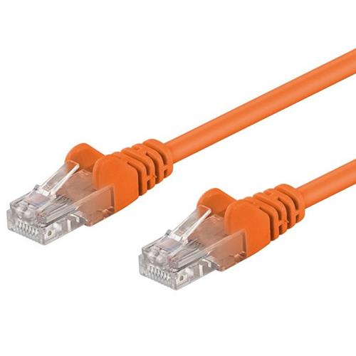 Cavo di rete Patch CCA Cat. 6 Arancione UTP 3 m