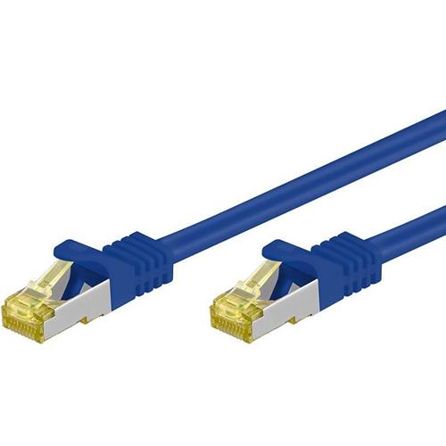 Cavo Patch Cat.7 Plug RJ45 6A S/FTP LSZH 5m Blu