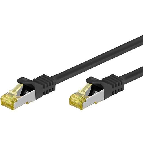 Cavo Patch Cat.7 Plug RJ45 6A S/FTP LSZH 5m Nero