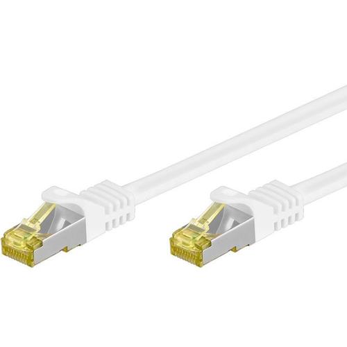 Cavo Patch Cat.7 Plug RJ45 6A S/FTP LSZH 10m Bianco