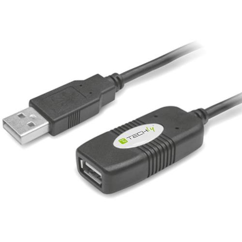 Cavo Prolunga Attivo Extender USB Hi Speed Estensore di Segnale 10m Nero