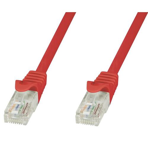 Cavo di Rete Patch in Rame Cat.6 Rosso UTP 1,5m