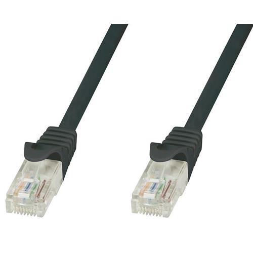 Cavo di Rete Patch in Rame Cat.6 Nero UTP 10m
