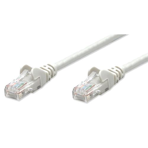 Cavo di rete Patch in Rame Cat. 6A Bianco UTP 1m