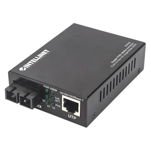 Media Converter Gigabit PoE+