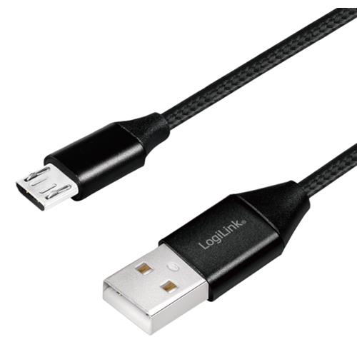 Cavo USB Micro-B Maschio/USB-A Maschio 0,3 m Nero