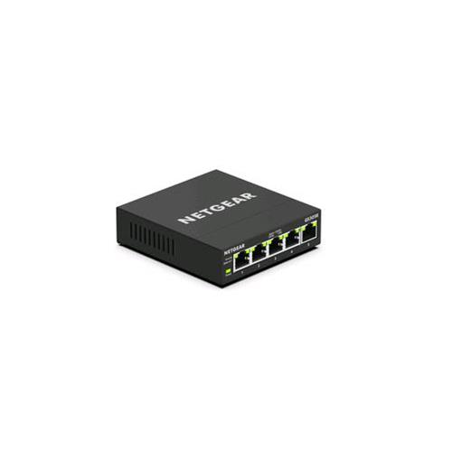 NETGEAR GS305E-100PES SWITCH 5 PORTE GESTITO GIGABIT ETHERNET (10/100/1000) NERO