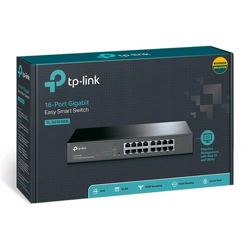 TP-LINK TL-SG1016DE SWITCH 16xRJ-45 GIGABIT EASY SMART SWITCH