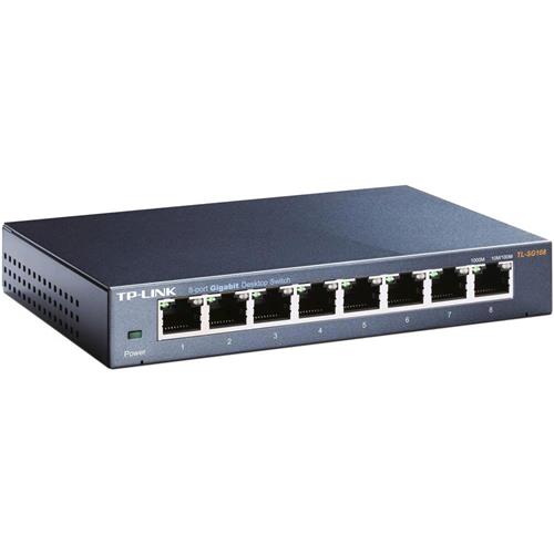TP-LINK SWITCH 8P GIGABIT V3.0 METAL CASE