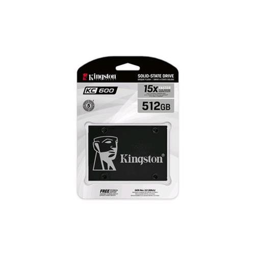 KINGSTON KC600 SSD 512GB SATA III 2.5" 3D TLC