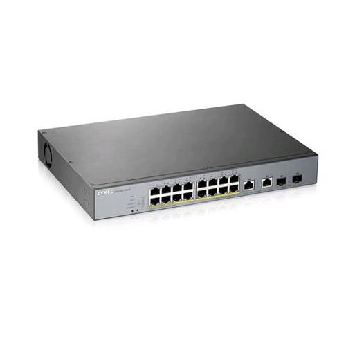 ZYXEL SWITCH CCTV GS1350-18HP 18P GIGABITS POE+2COMBO GBITUPLINK