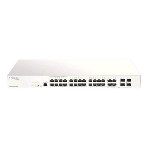 D-LINK DBS-2000-28MP SWITCH DI RETE 28 PORTE GESTITO GIGABIT ETHERNET (10/100/1000) POE+ NUCLIAS GRIGIO