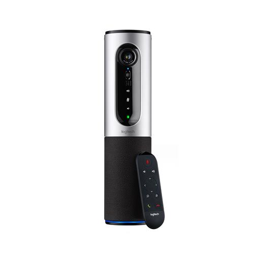 LOGITECH CONFERENCECAM CONNECT WEB-CAM PER VIDEOCONFERENZA ZOOM 4x BLUETOOTH NFC CON VIVAVOCE COLORE NERO/GRIGIO