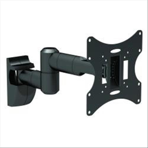 SOPAR FLEXO 40-300 STAFFA 3 SNODI MONTAGGIO A MURO FINO A 40" MAX 30 KG. NERO