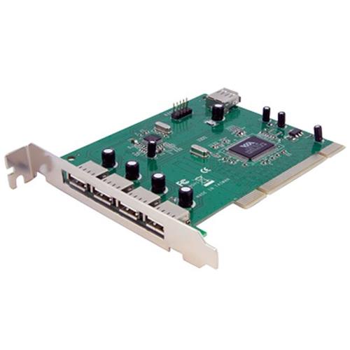 STARTECH PCIUSB7 SCHEDA ADATTATORE PCI CON 7 PORTE USB 2.0 AD ALTA VELOCITA'