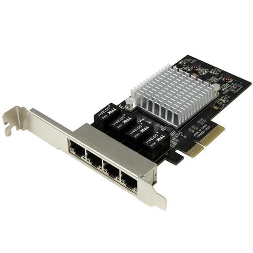 STARTECH ST4000SPEXI SCHEDA DI RETE ADATTATORE 4 PORTE RJ-45 1.000Mbps INTERFACCIA PCI EXPRESS