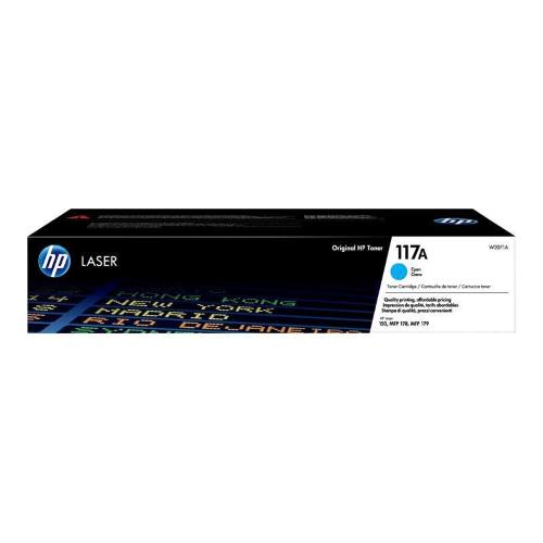 HP 117A TONER ORIGINALE CIANO 700 PAGINE
