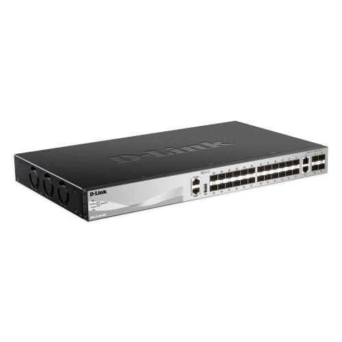 D-LINK DGS-3130-30S SWITCH GESTITO L3 30 x SFP + 2 x 10 Gigabit Ethernet + 4 x 10 Gigabit SFP+