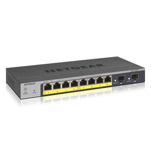 NETGEAR GS110TP-300EUS SWITCH 8 PORTE GIGABIT POE+ 2 PORTE SFP