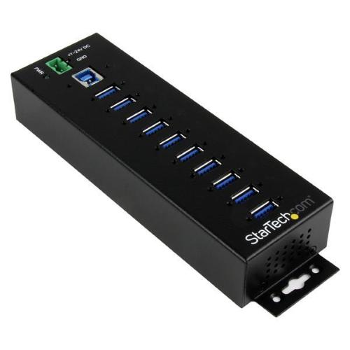 HUB USB 3.0 INDUSTRIALE A 10 PORTE